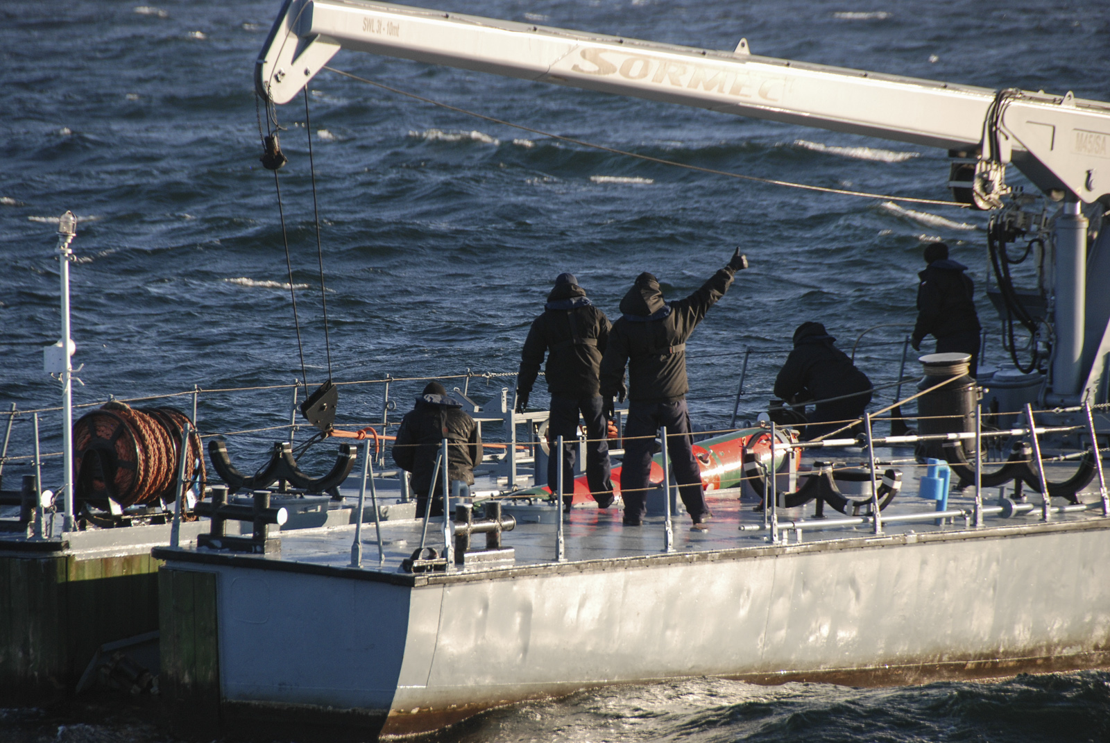 2 grudnia MW przeprowadziła ćwiczebny atak torpedowy