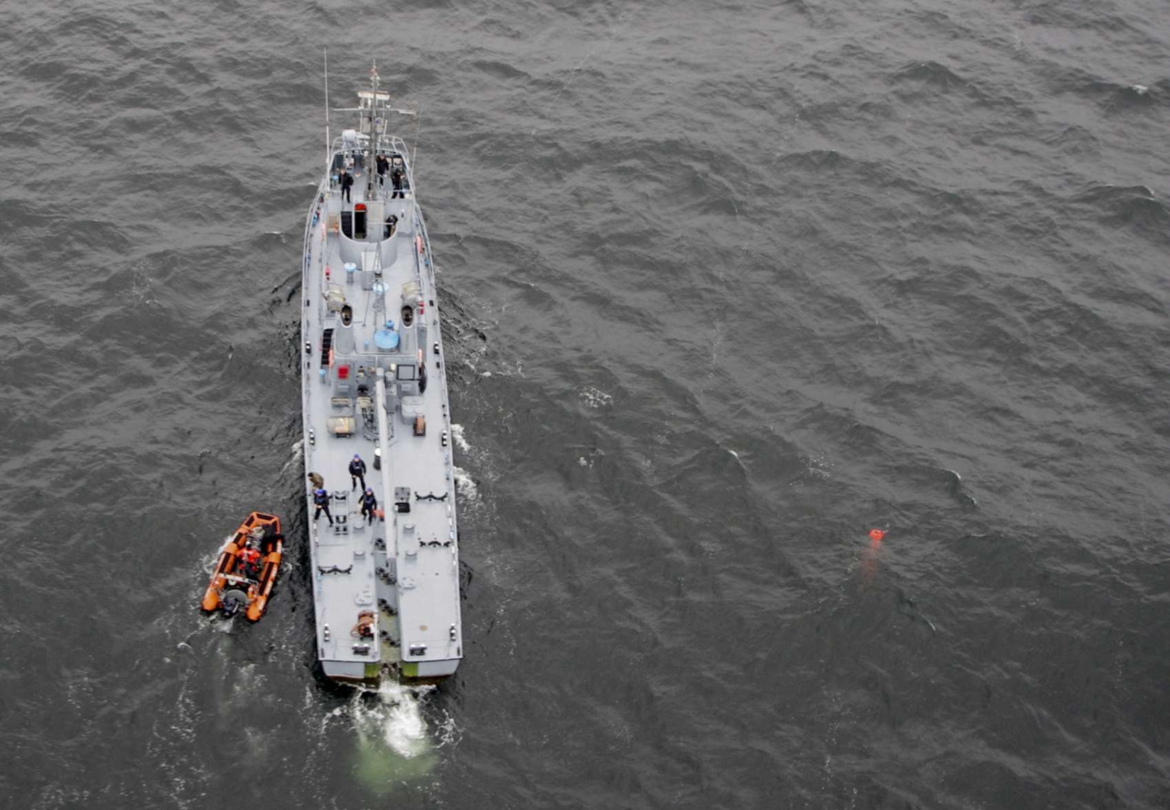 2 grudnia MW przeprowadziła ćwiczebny atak torpedowy