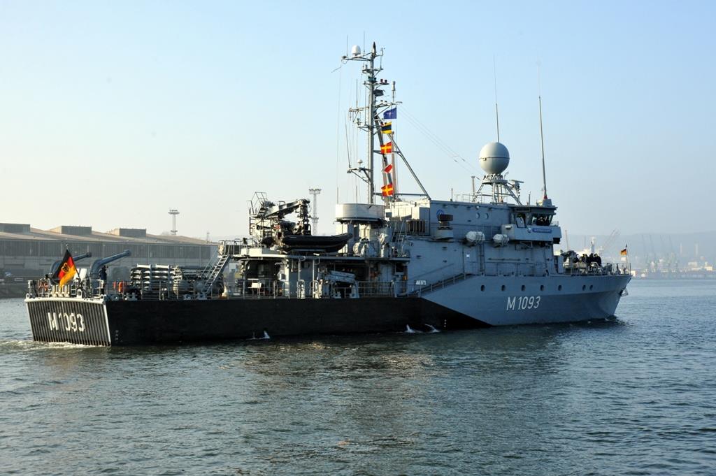 Zespół okrętów NATO zacumował w Gdyni