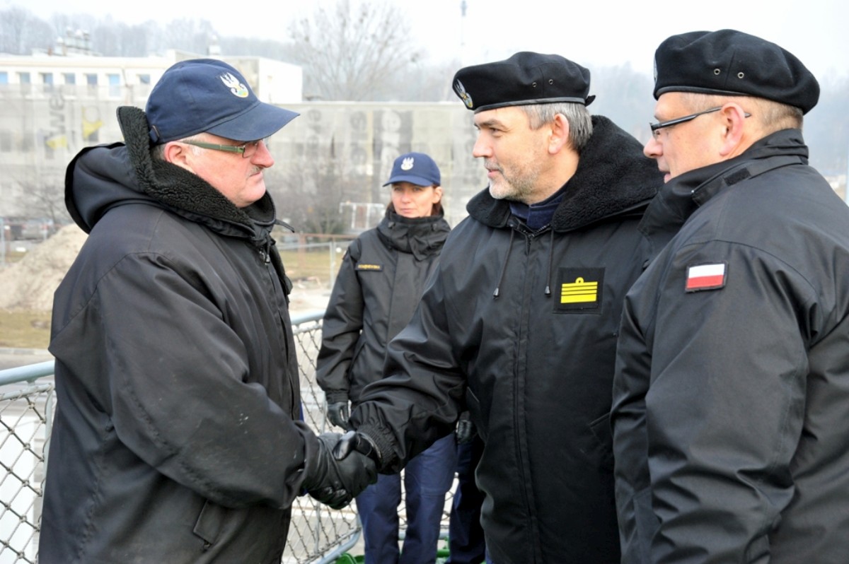 Zakończenie zimowej praktyki morskiej