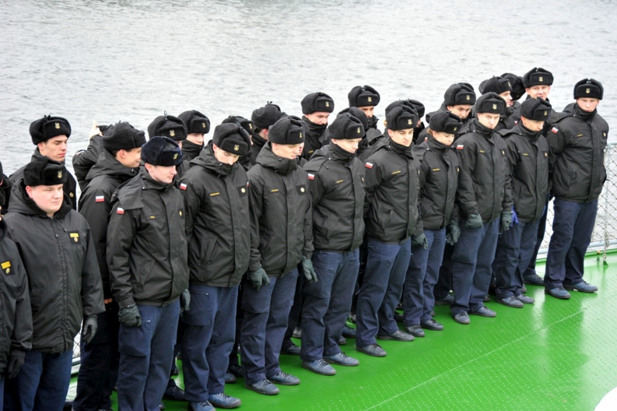 Zakończenie zimowej praktyki morskiej