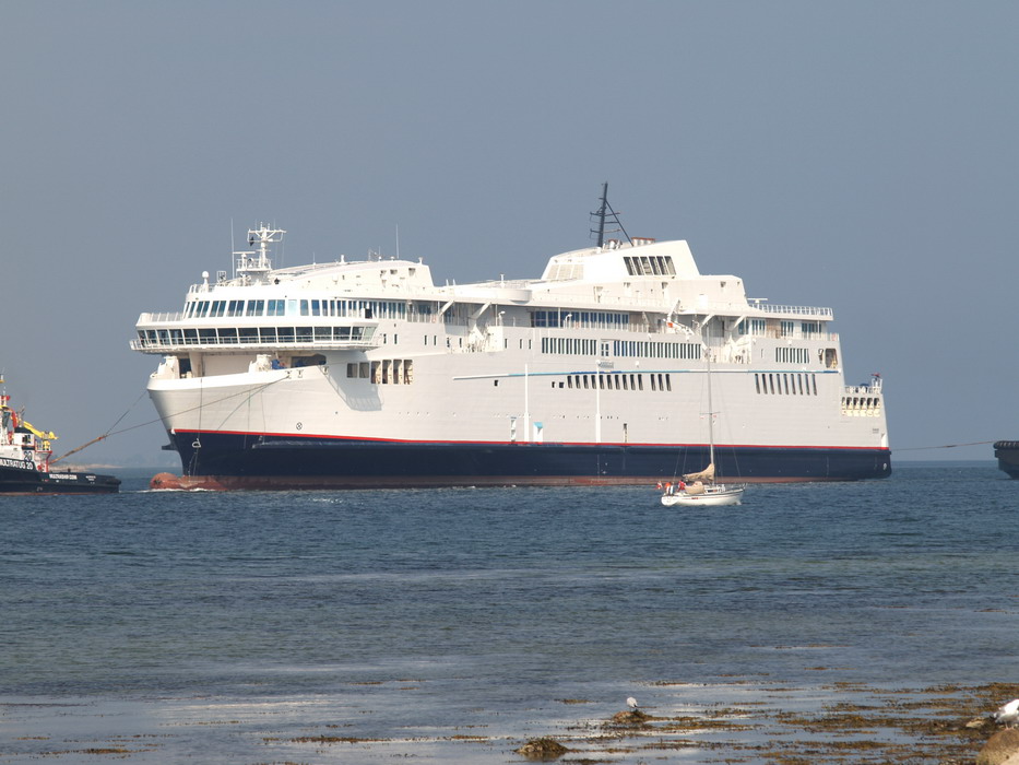 Kadłub promu Berlin Fot. Peter Therklidsen