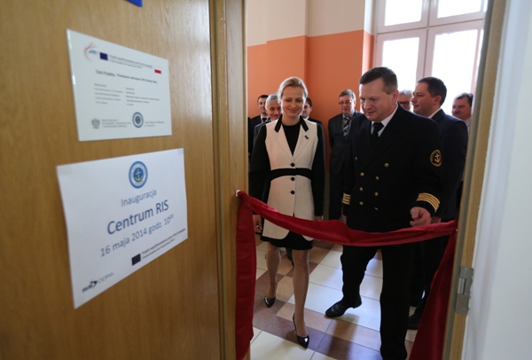 Otwarcia Centrum RIS (RIS - river information services)