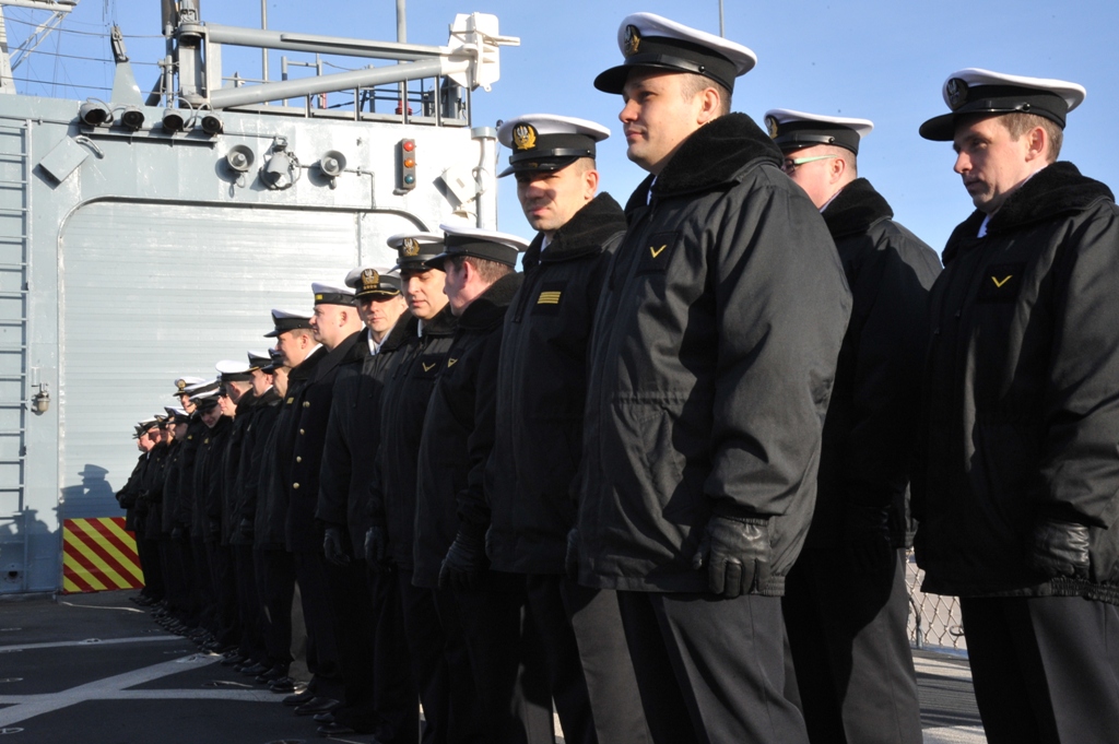 Rocznica podniesienia polskiej bandery na okrętach Pułaski i Kaszub