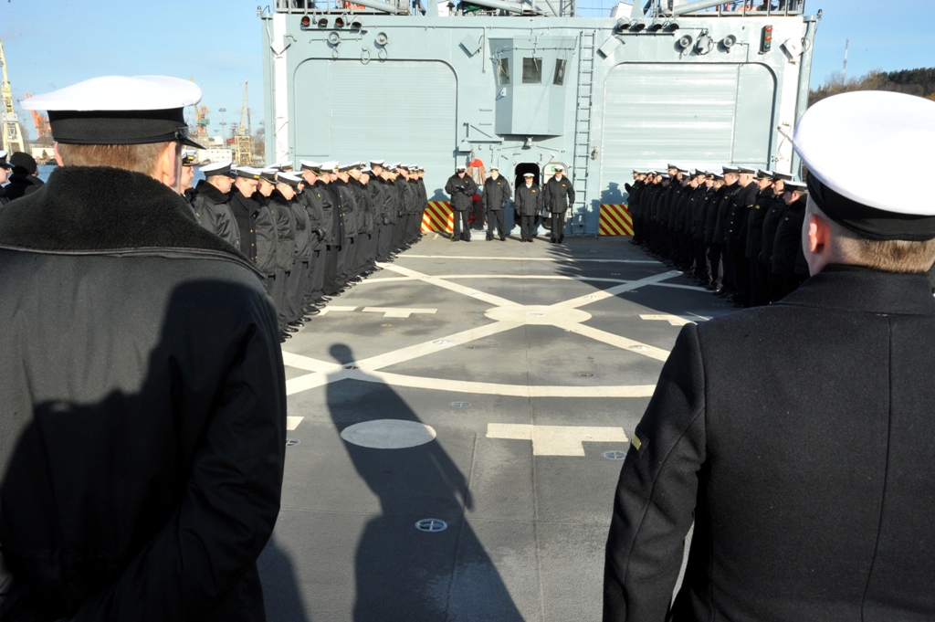 Rocznica podniesienia polskiej bandery na okrętach Pułaski i Kaszub