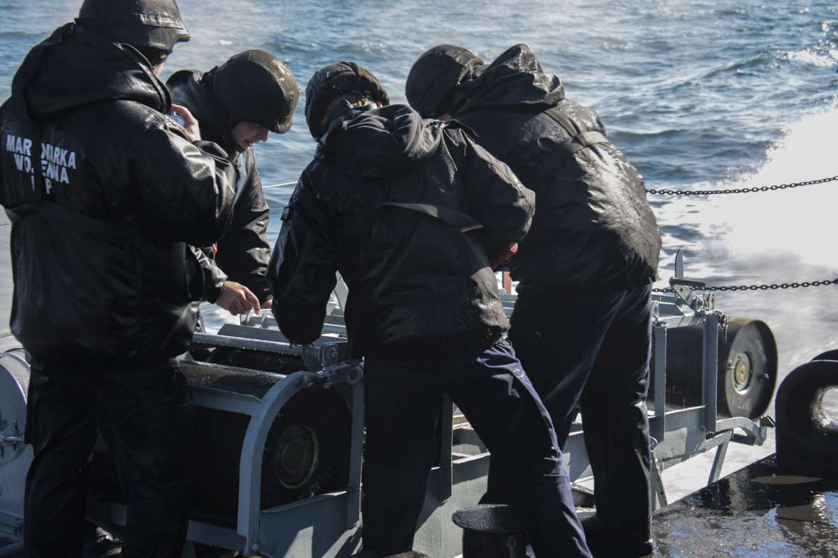 Ćwiczenia 3. Flotylli Okrętów (Fot. 3FO)