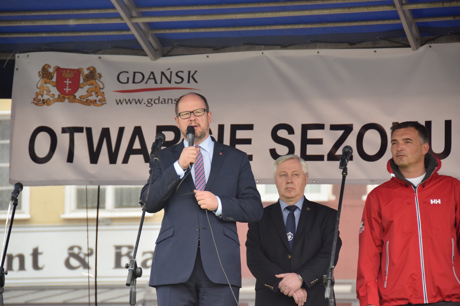 Oficjalnego otwarcia sezonu dokonał prezydent Gdańska Paweł Adamowicz (Fot.: MOSiR)