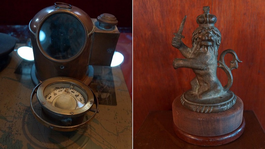 Statek Bembridge wzbogacił się o nowe eksponaty. Fot. Rafał Zahorski