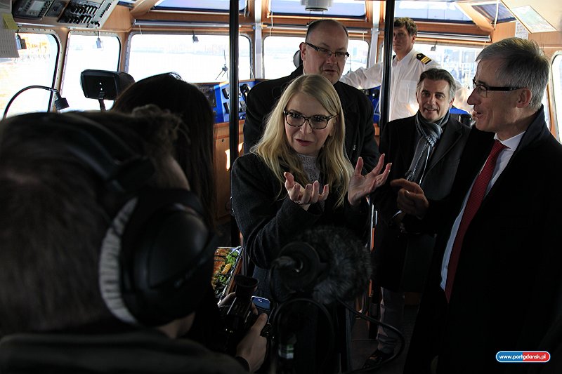 Wizyta Premiera Flandrii w Porcie Gdańsk (Fot. Port Gdańsk)