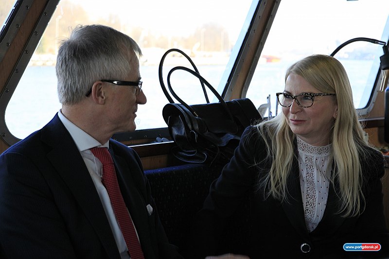 Wizyta Premiera Flandrii w Porcie Gdańsk (Fot. Port Gdańsk)