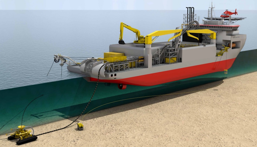 Wizualizacja kablowca (Ilustr.: Jan De Nul)