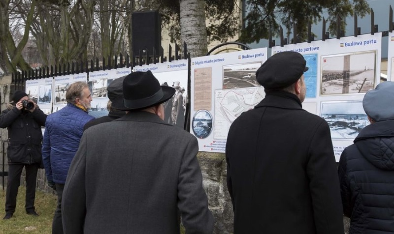 Wystawa plenerowa Gdynia miasto portowe (Fot.: Muzeum Marynarki Wojennej w Gdyni)