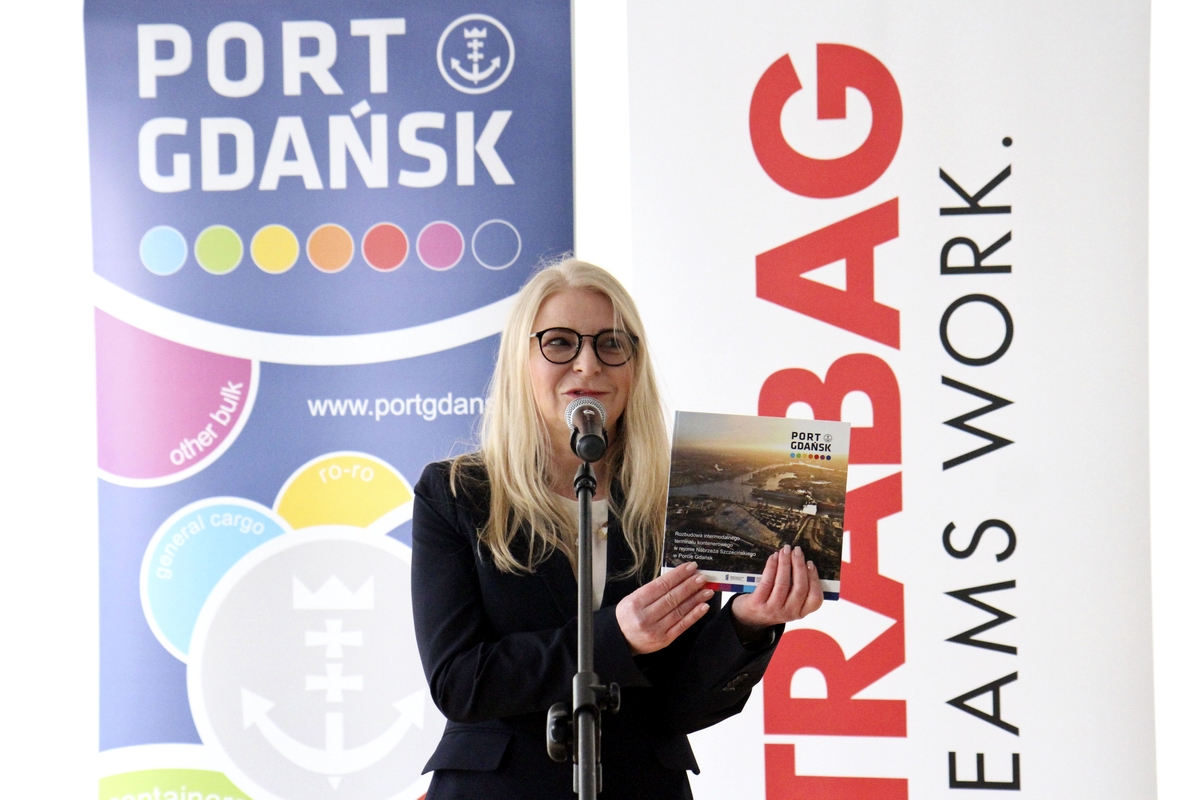 Prezes ZMPG Dorota Raben w dniu uroczystości