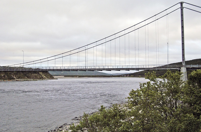Most Tana Bru (Fot.: Wikimedia Commons)