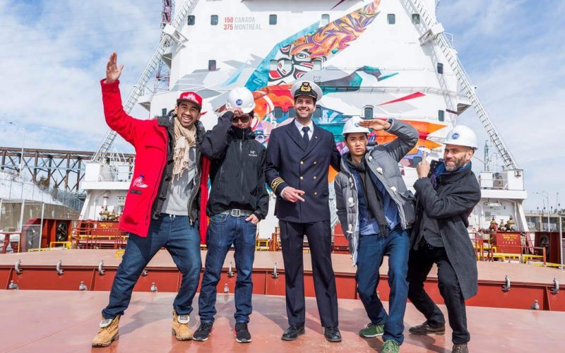 Autorzy muralu: FONKi, Ankh One Benny Wilding Autorzy muralu: FONKi, Ankh One Benny Wilding