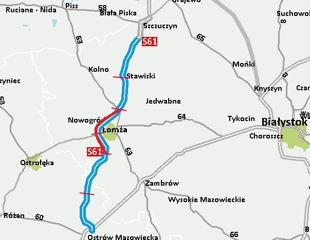 Obwodnica Łomży w ciągu S61
