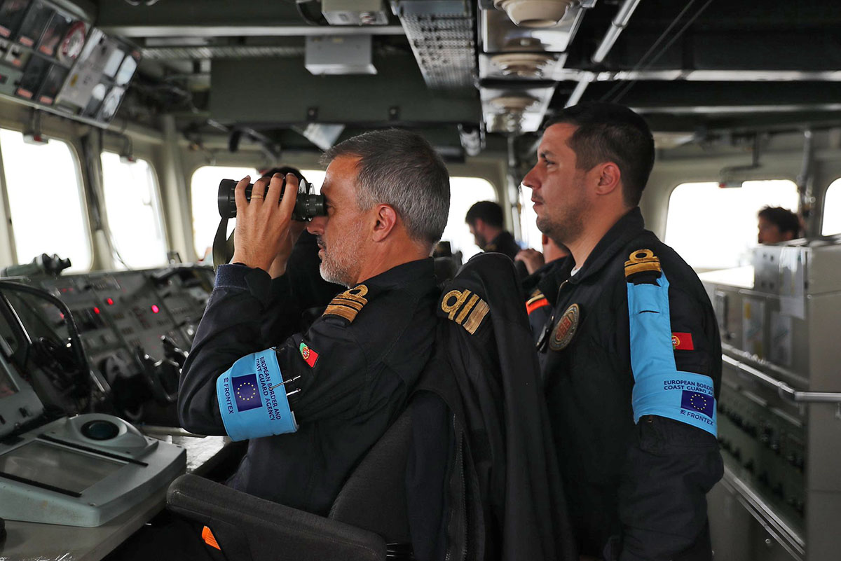 Frontex na Morzu Śródziemnym