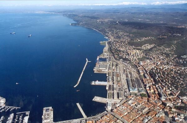 Port of Trieste we Włoszech 