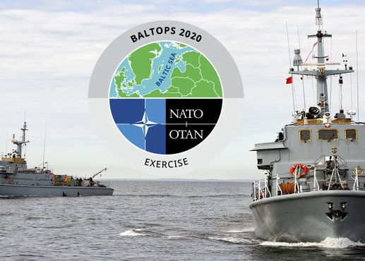 Ćwiczenia marynarzy na Bałtyku BALTOPS 2020