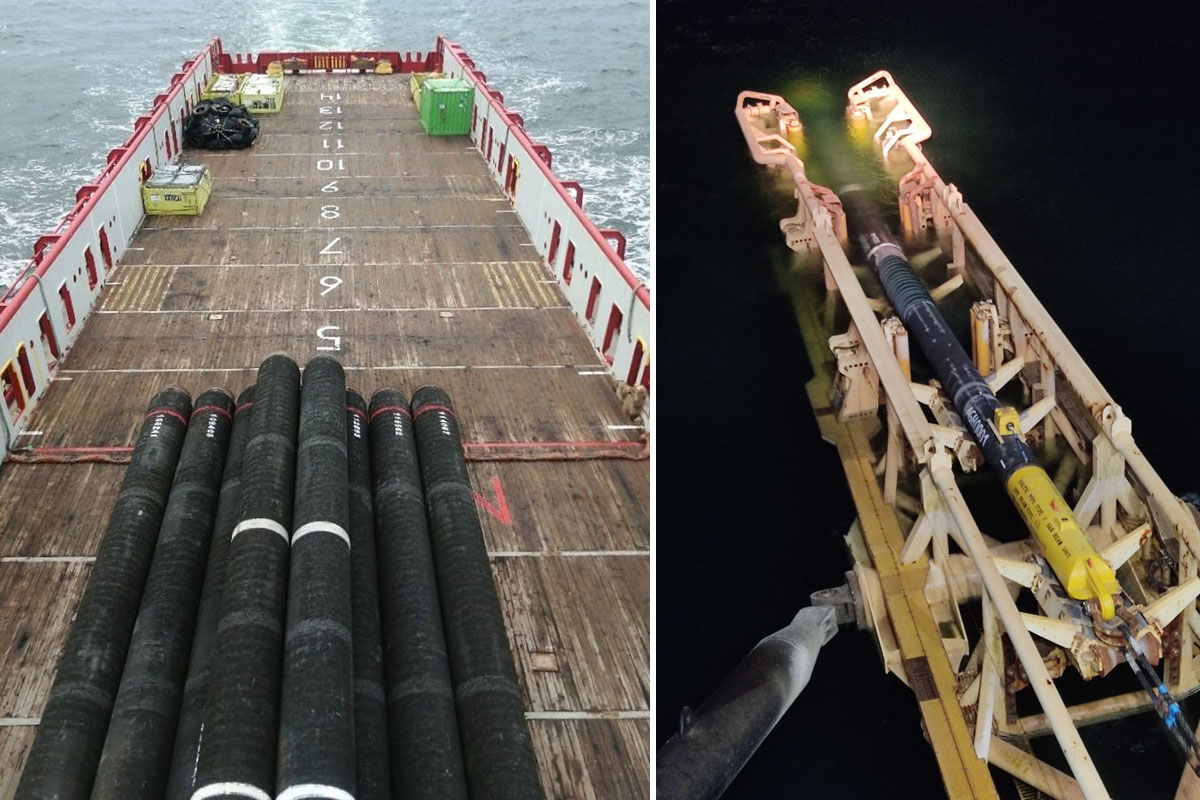 Baltic pipe - układanie rurociągu podmorskiego