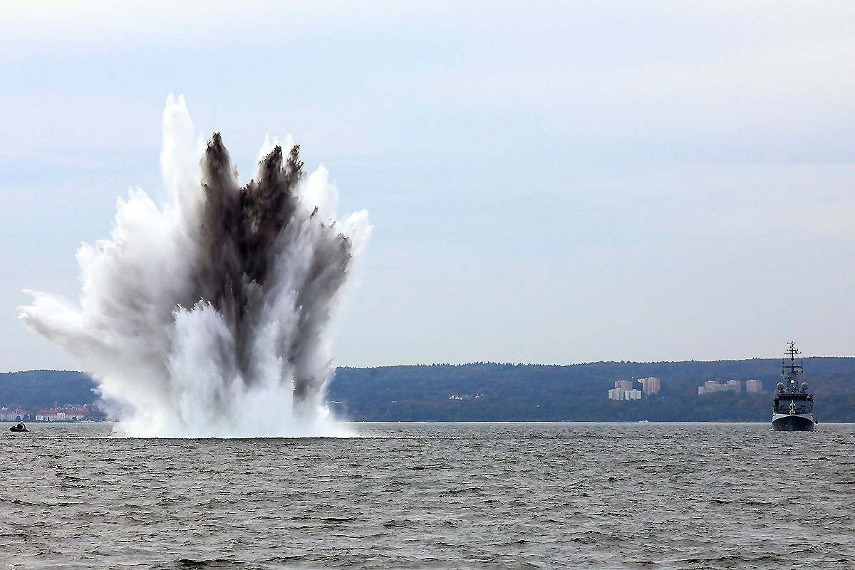 Zakończono dużą akcję unieszkodliwiania niewybuchów z portu Gdynia