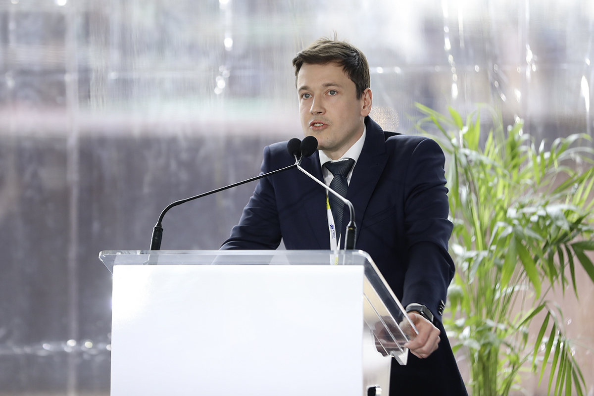 Bogusz Pniewski, członek zarządu CRIST Offshore. Fot. Sławomir Lewandowski / PortalMorski.pl