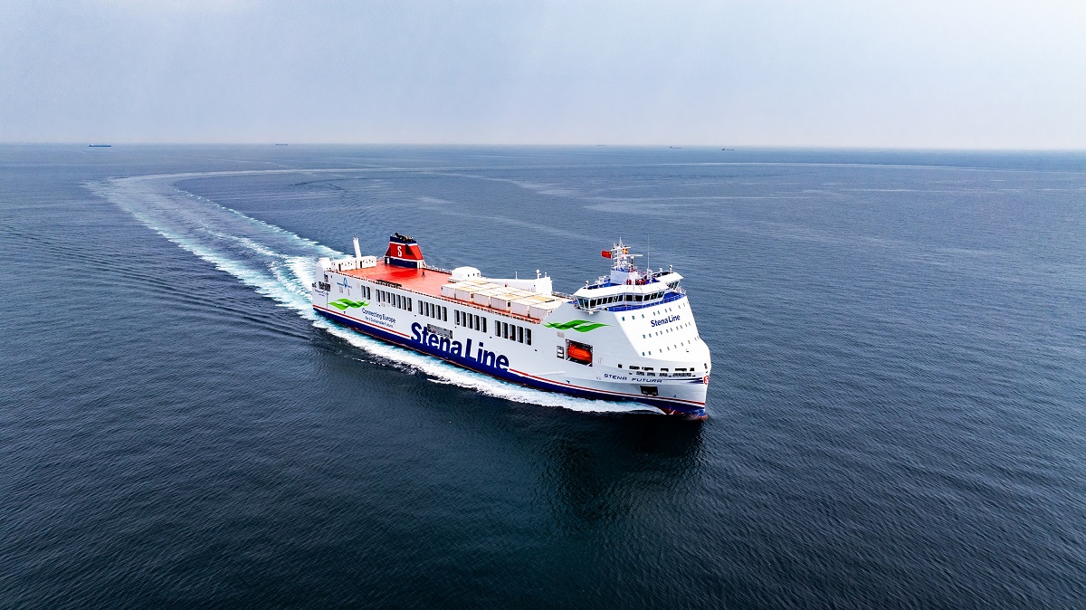 Stena Futura pomyślnie zakończyła próby morskie w Chinach