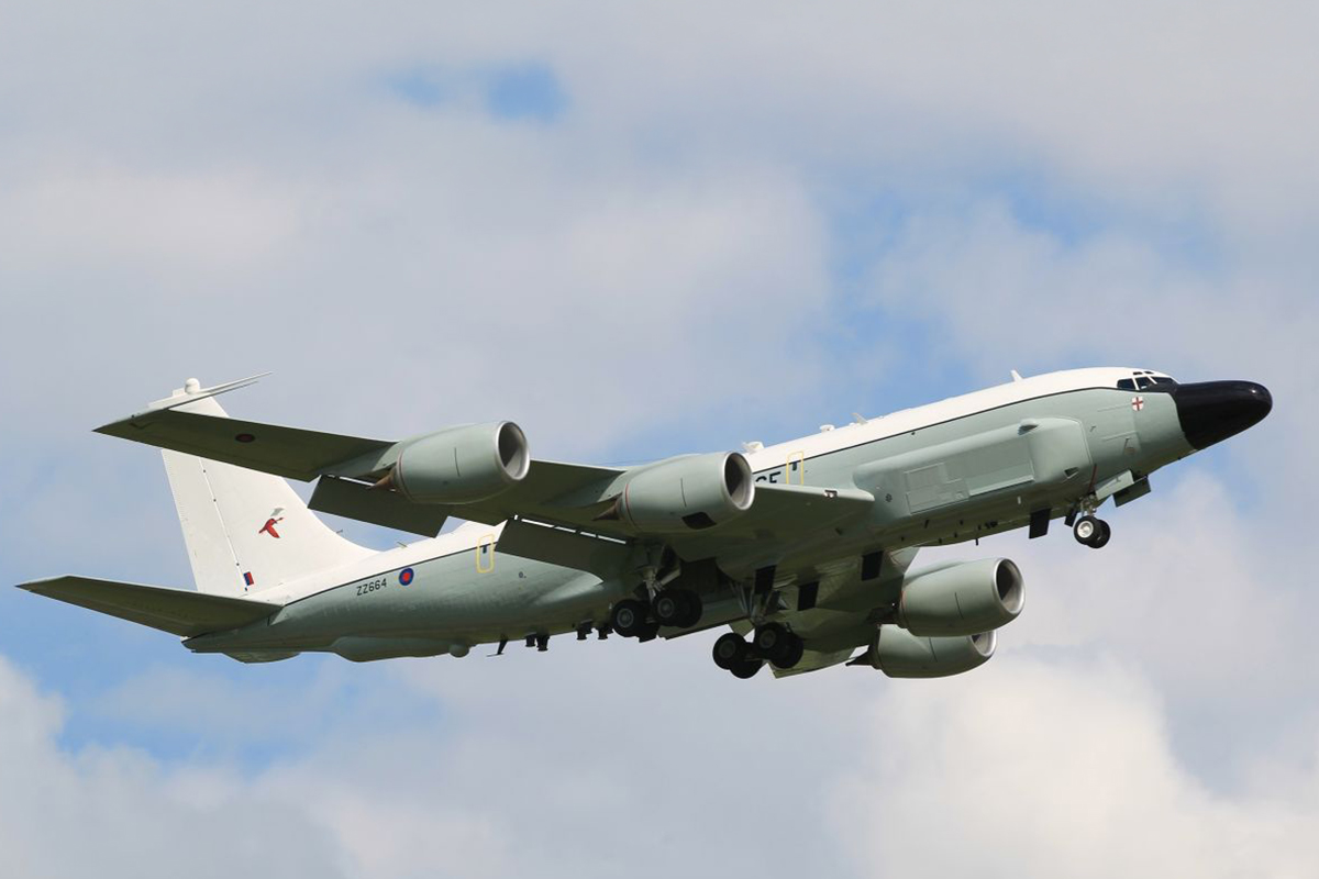 Samolot zwiadowczy RAF-u odbył lot wokół obwodu królewieckiego