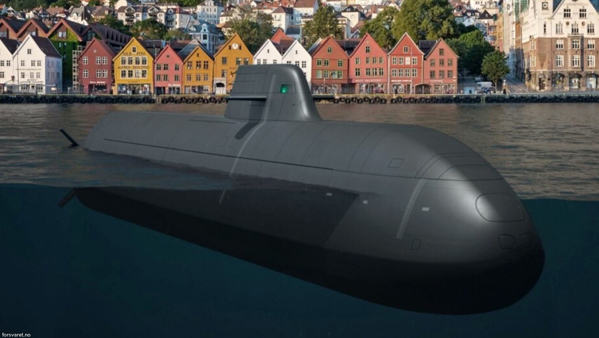 Okręt podwodny projektu 212CD. Materiały prasowe TKMS