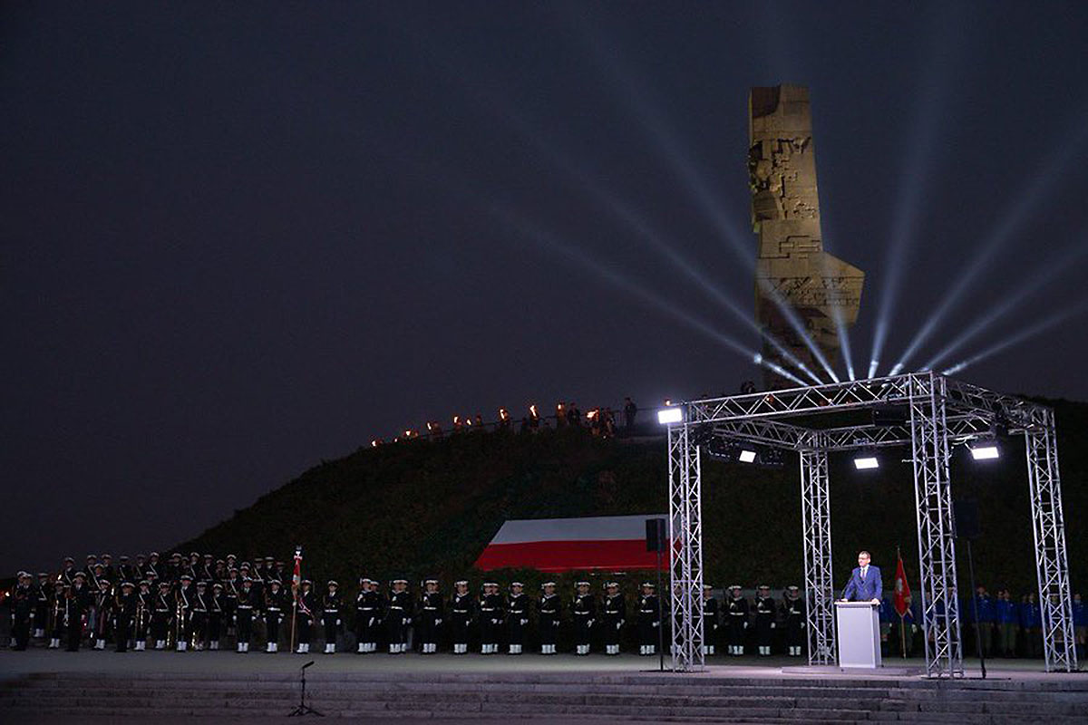 Uroczystości na Westerplatte 1 września 2019 r.