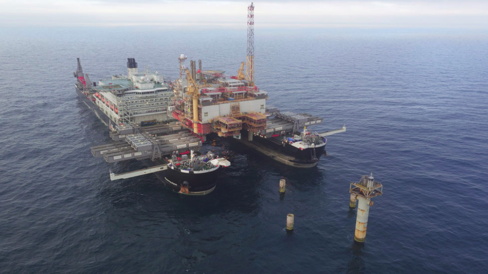 Pioneering Spirit na złożu Yme