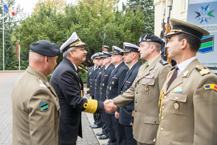 Wizyta Dowódcy Rumuńskiej Marynarki Wojennej