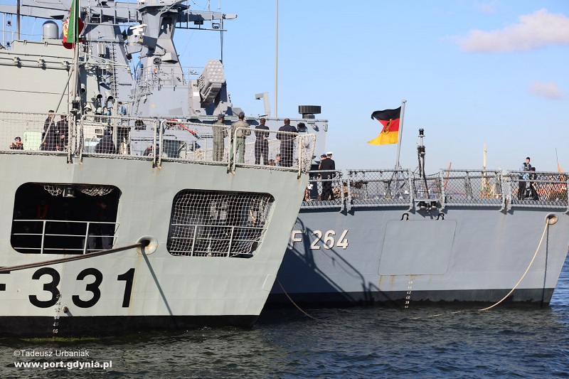 Okręty NATO w Gdyni (Fot.: T. Urbaniak / Port Gdynia) Okręty NATO w Gdyni (Fot.: T. Urbaniak / Port Gdynia)