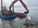 Pogłębiarka do wynajęcia plus barki