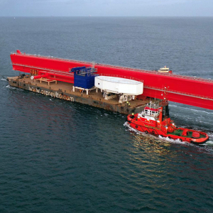 Transport suwnicy Konecranes drogą morską