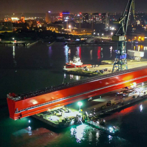 Suwnica Konecranes w porcie Gdańsk