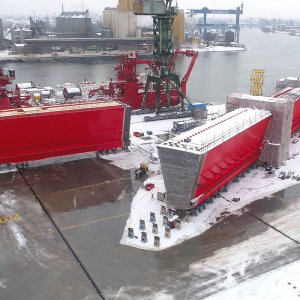 Transport suwnicy Konecranes 