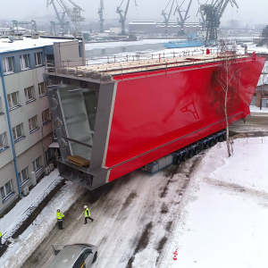 Transport suwnicy Konecranes