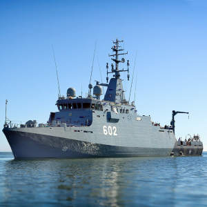 ORP Albatros - drugi z serii trzech nowoczesnych niszczycieli min dla Marynarki Wojennej RP