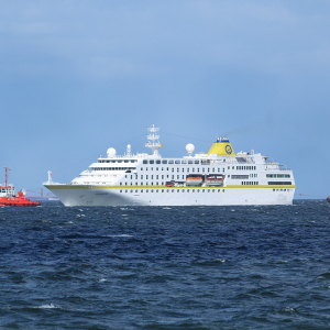 Statek pasażerski Hamburg w Porcie Gdańsk