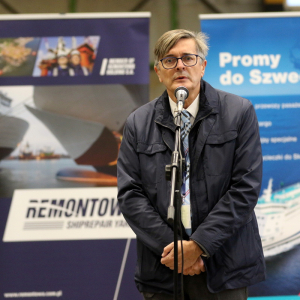 Andrzej Wróblewski, dyrektor naczelny Polskiej Żeglugi Morskiej