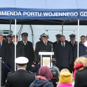 podniesiono banderę na ORP Albatros (23)