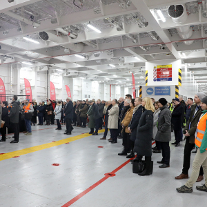 Ceremonia chrztu najnowszego promu  Stena Ebba