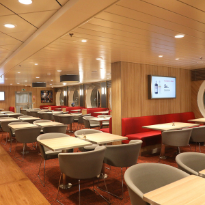 Prom Stena Ebba  - wnętrze