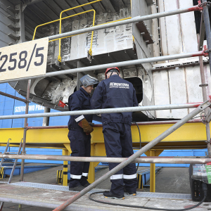 Uroczystość położenia stępki pod budowę ORP Rybitwa