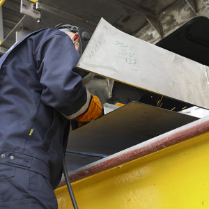 Uroczystość położenia stępki pod budowę ORP Rybitwa