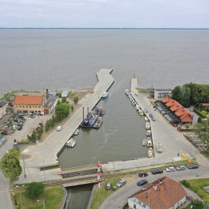 Rozbudowa portu we Fromborku. Fot. Sławomir Lewandowski / PortalMorski.pl
