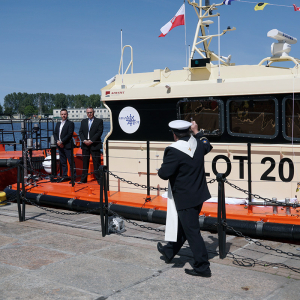 Poświęcenia nowej pilotówki dokonał o. Edward Pracz 