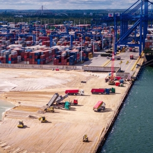 Terminal T5 (sierpień 2025 r.). Fot. Materiały prasowe Grupa NDI