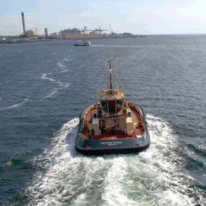 Svitzer Ingrid - widok od rufy. Fot.: Svitzer
